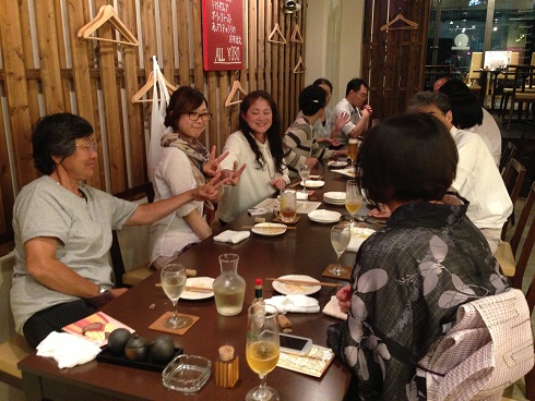 130726　「慰安婦」会合飲み会 (5)