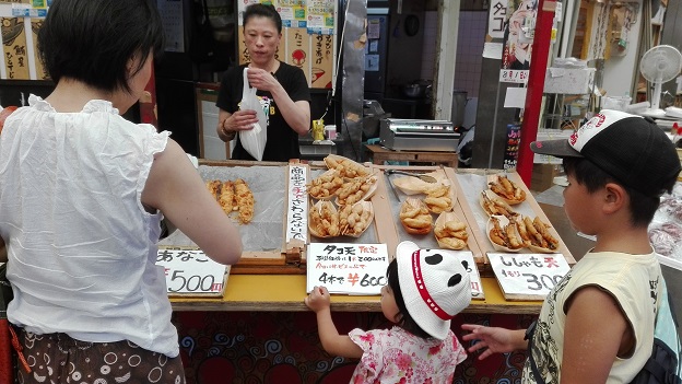 160810　一族で明石焼き (2)