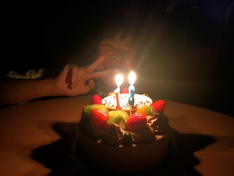 240622　兄新参誕生祝い (2)